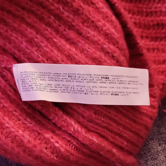 Mango Drop Shoulder Swirl Sweater - Size M - Picture 6 of 7